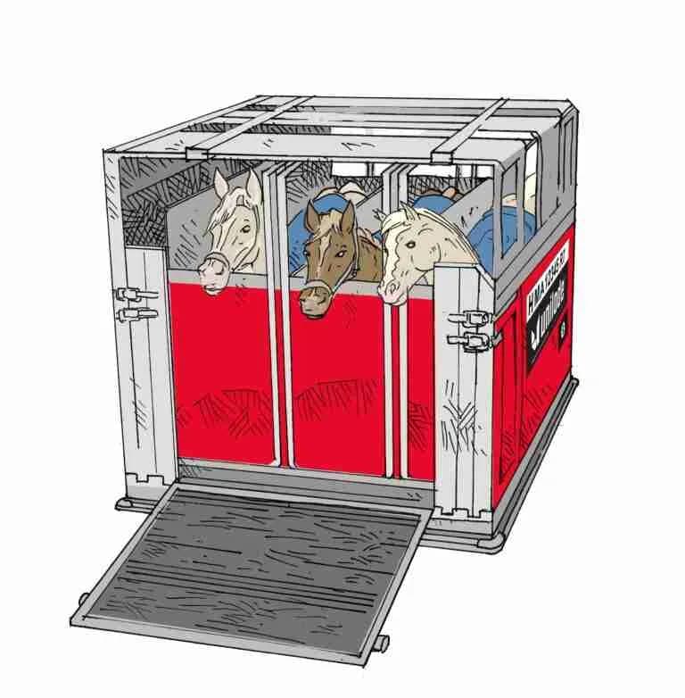 Unilode HMA horse stall