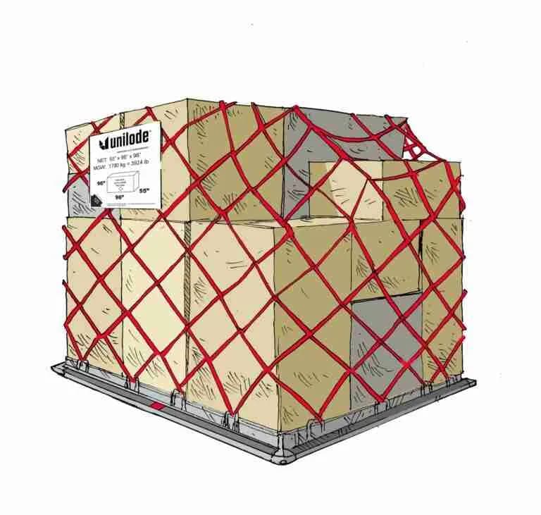 Unilode PYB pallet with net